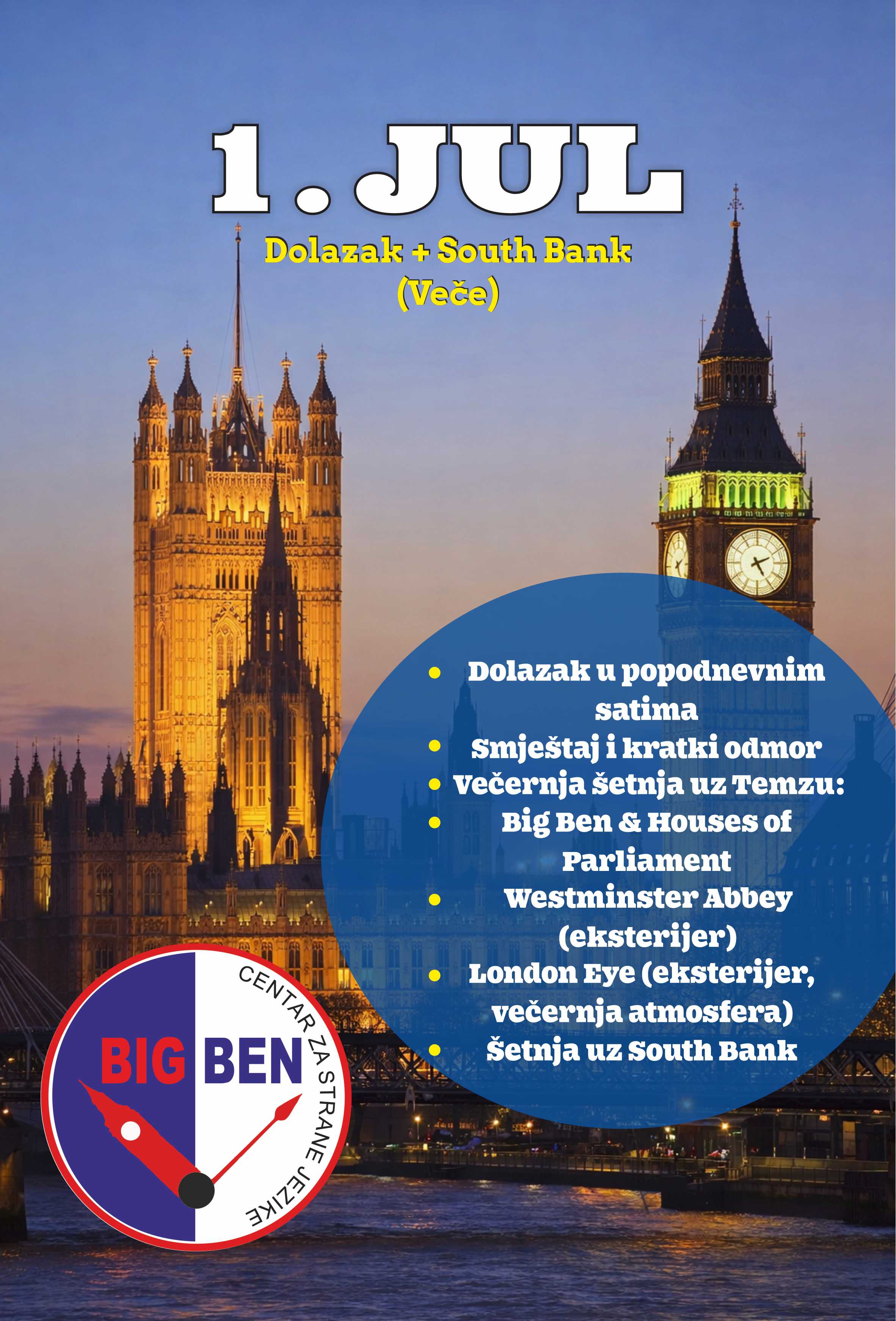 Putovanje u Englesku