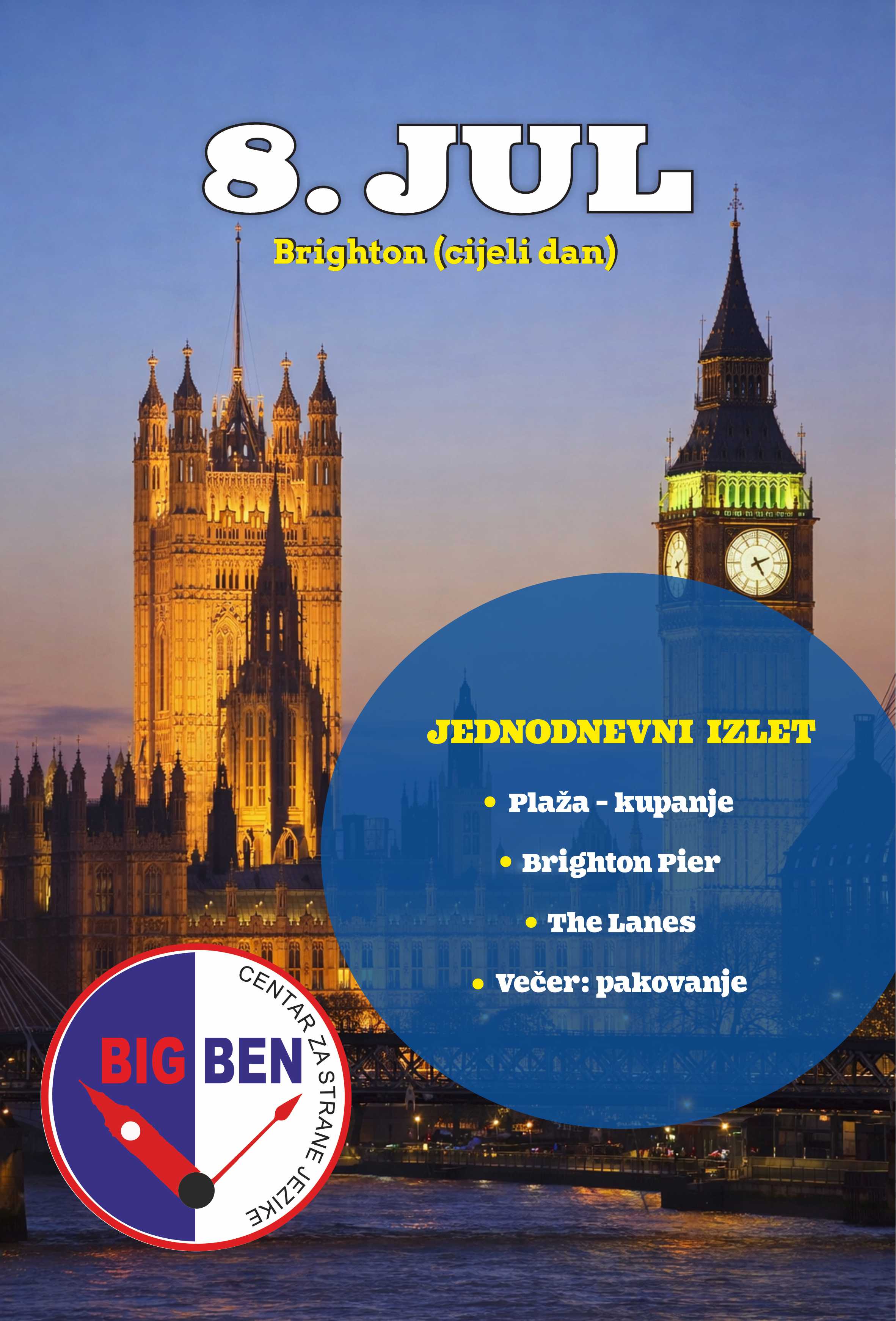 Putovanje u Englesku